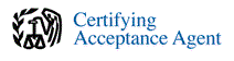 Certifying Acceptance Agent